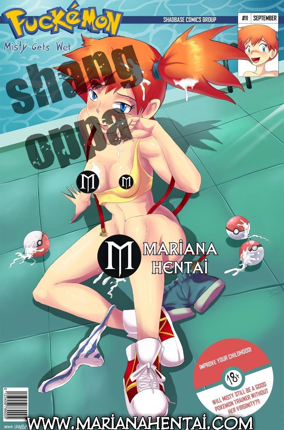Misty Gets Wet